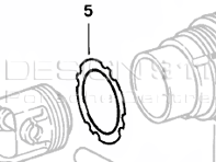 Engine Cylinder Base Gasket 0.25mm Porsche 911
